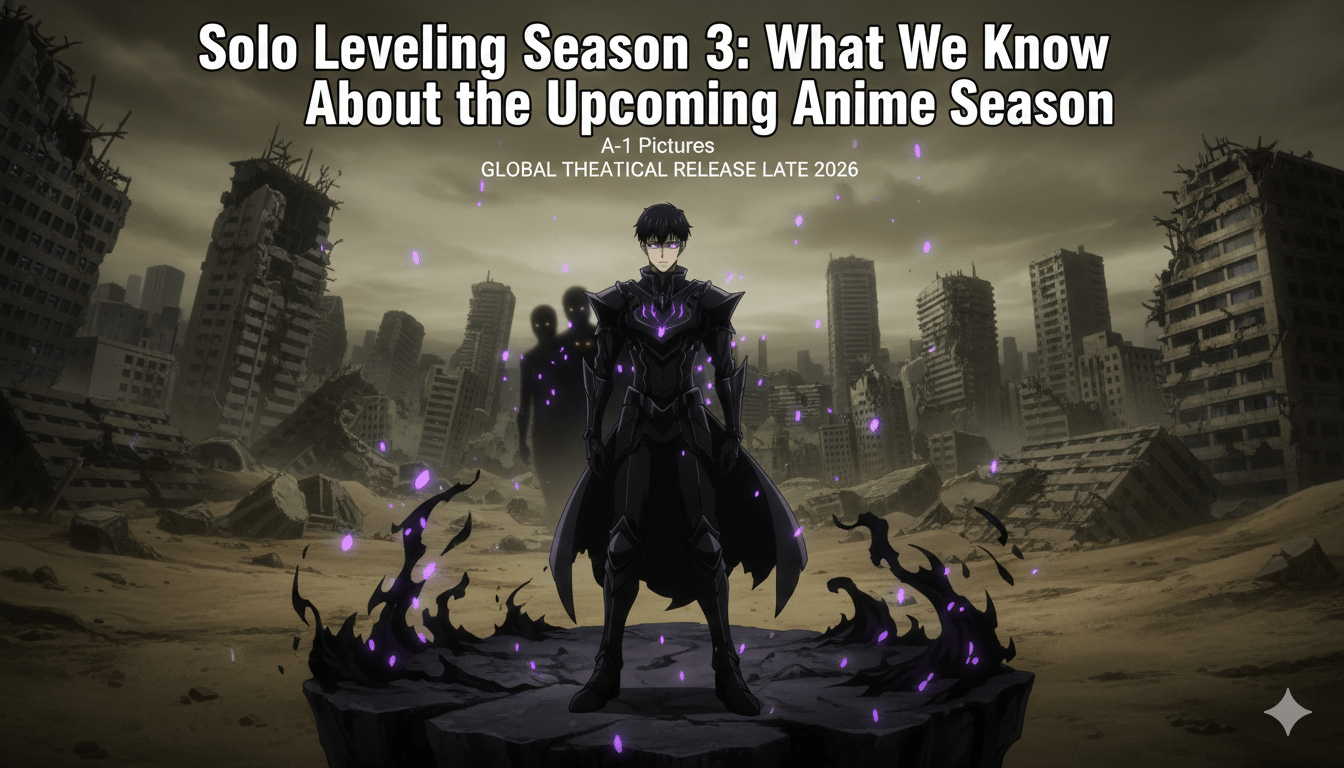 Solo Leveling Season 3: What We Know About the Upcoming Anime Season