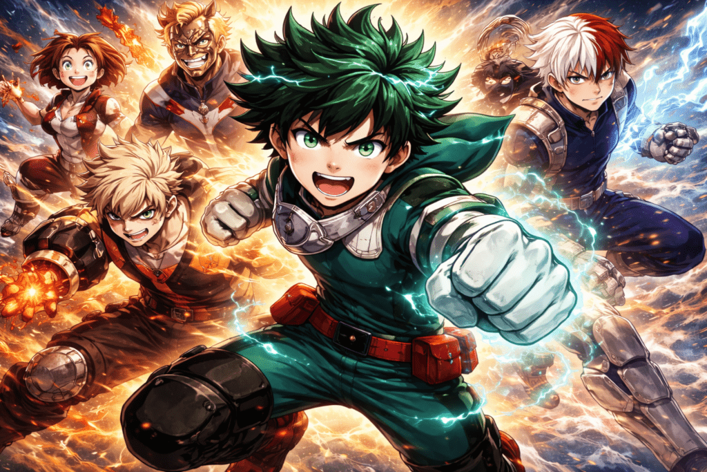 Top 10 Anime Like Naruto (2026 Guide) 3 My Hero Academia