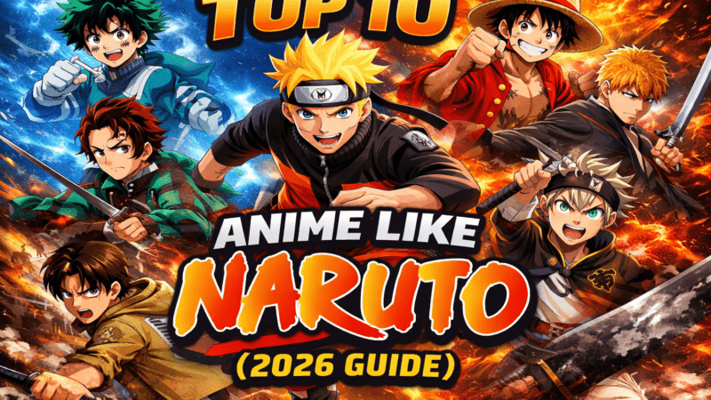 Top 10 Anime Like Naruto (2026 Guide)